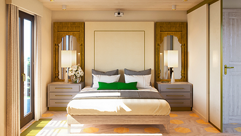 Скандинавские акценты в спальне в колониальном стиле: лаконичность дизайна и долговечность материалов!