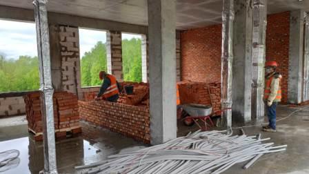 По графику - строительство школы на 154 места в Луховицах!