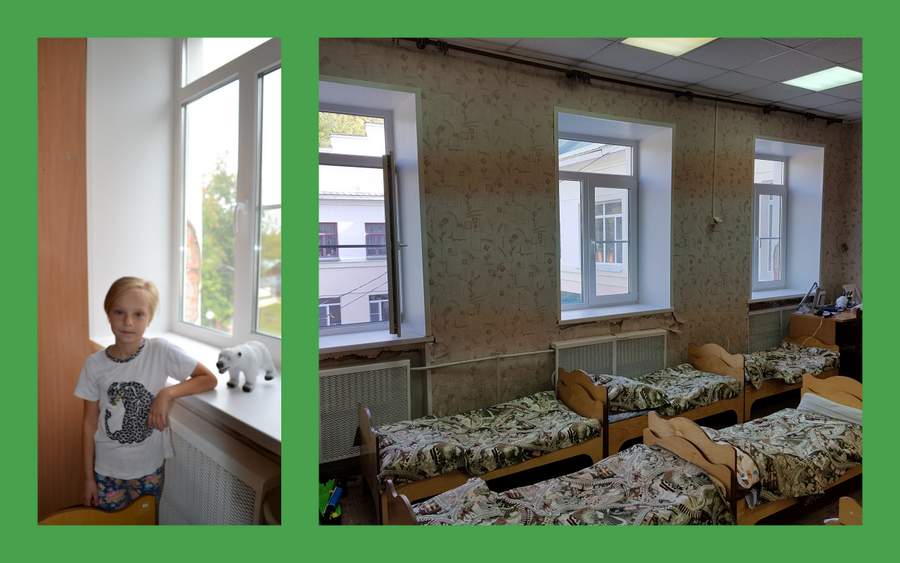 Компания «Декёнинк» поменяла окна в детском реабилитационном центре в Серпухове!