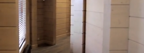 Видео деревянного дома из клееного бруса!